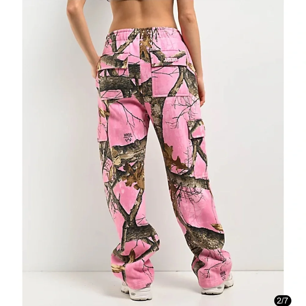 Empyre x Realtree EDGE Colors Pink Cargo Sweatpants NWT Size S - Picture 2 of 3